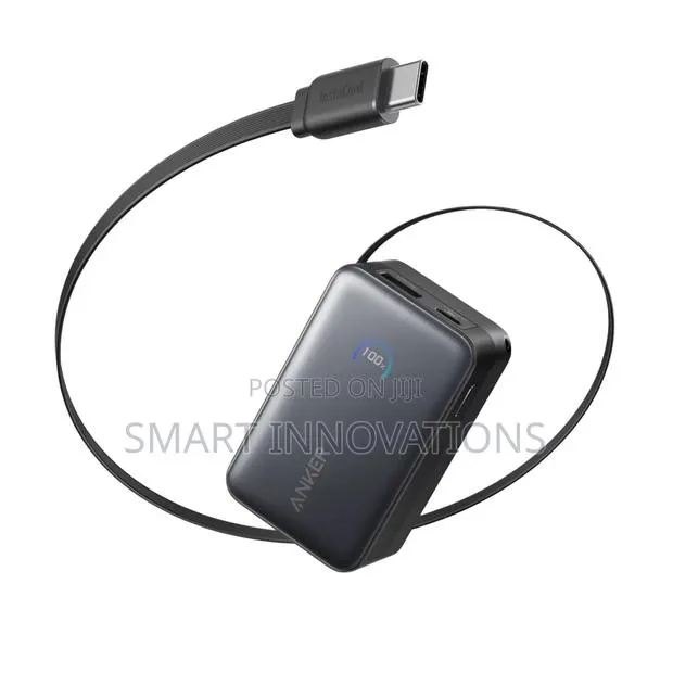 Anker Nano Power Bank (, 45W, Built-in Retractable USB-C Cable) · Photo 1