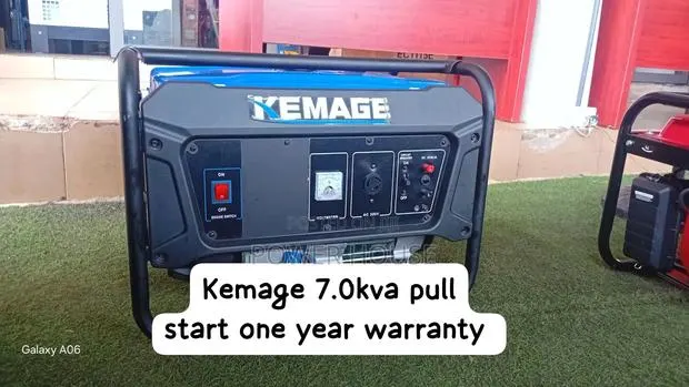Kemage 7.0kva Generator 8000w – Strong Backup Power · Photo 1