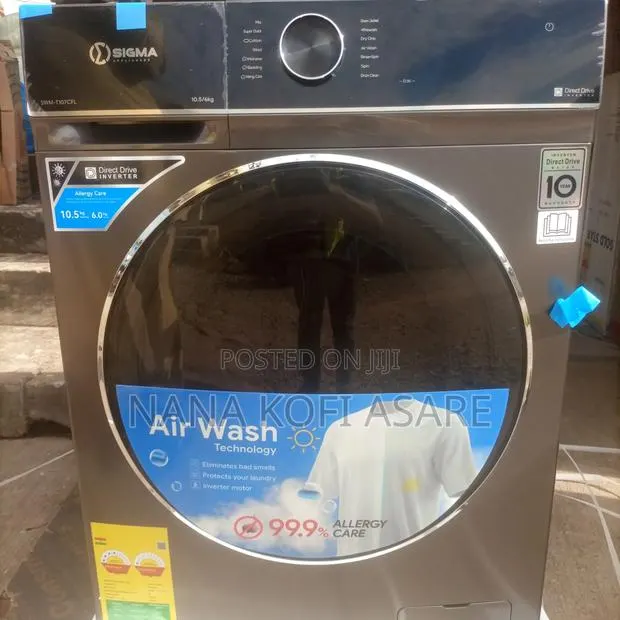 Sigma 10.5kg / 6 Kg Dryer Front Load Washing Machine · Photo 1