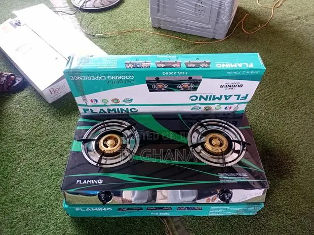 FLAMINO FGS_2000 Two Burner Gas Stove – Strong, Durable · Photo 1