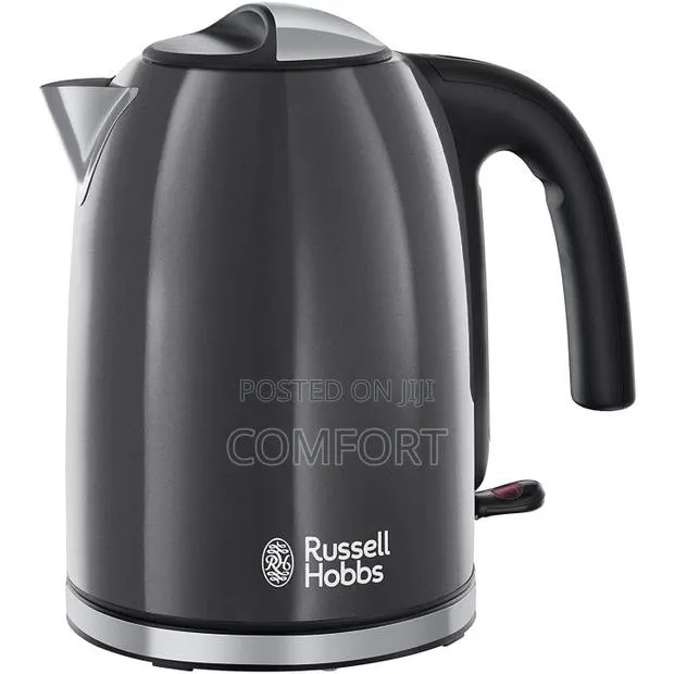 Original Russell Hobbs Colours Plus Grey Kettle 1.7l (Model 20414) · Photo 1