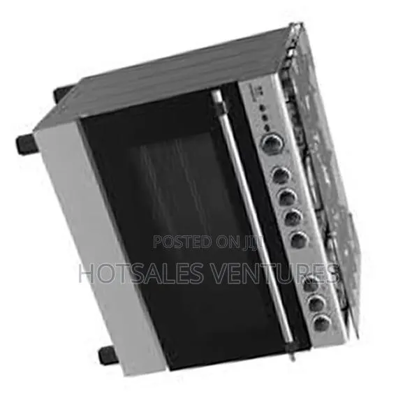 Best Nasco 5 Burner Silver Gas Cooker - Nasgc-Lme90i · Photo 1