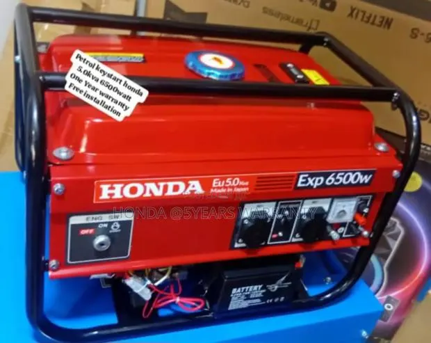 Japanese Honda 5.0kva 6500watt Petrol 5.0kva Generator · Photo 1