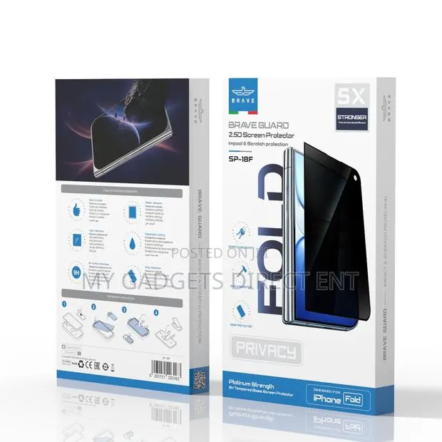 BRAVE Guard Privacy Tempered Glass Screen Protector for iPhone Duo · Photo 1