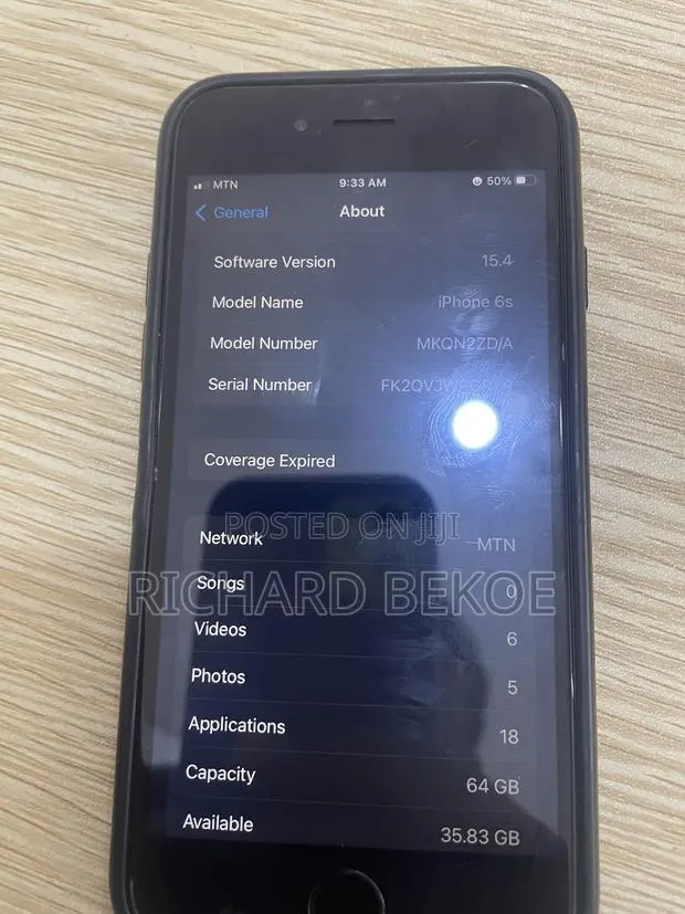 Apple iPhone 6s 64 GB Silver · Photo 1