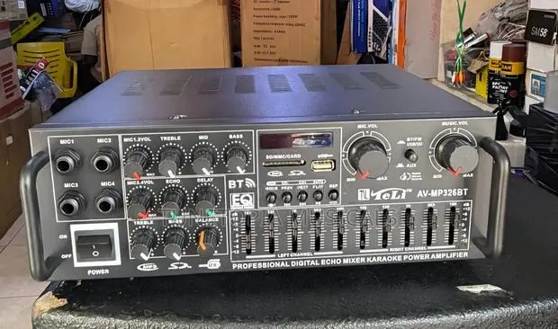 Teli Av-Mp326bt Profesional Digital Echo Mixer Karaoke Power Amplifier · Photo 1
