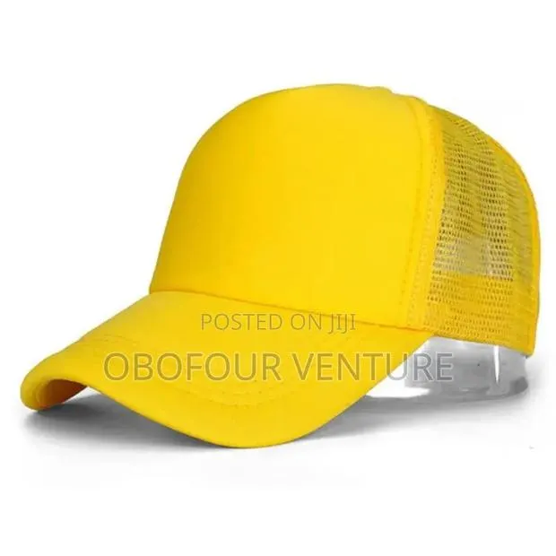 Trucker Hat Mesh Back Snapback Baseball Cap Solid. · Photo 1