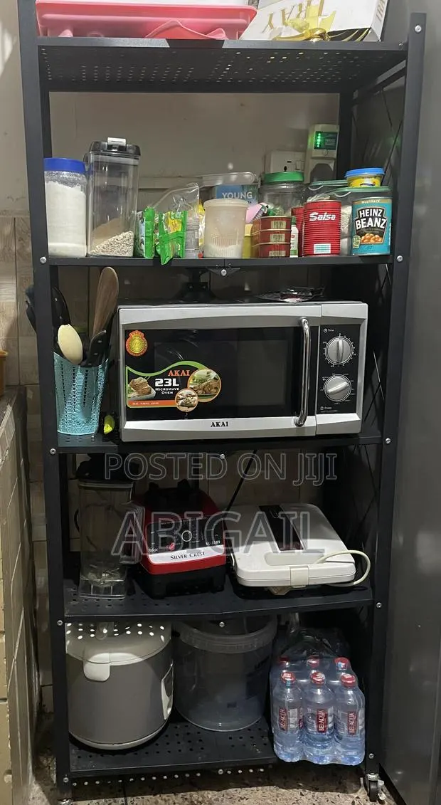 5 Tier Foldable Kitchen Rack · Photo 1