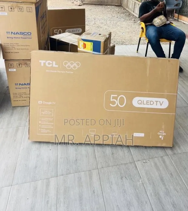 Premium TCL 50 Inch Qled Smart Satellite Android FHD Television · Photo 1