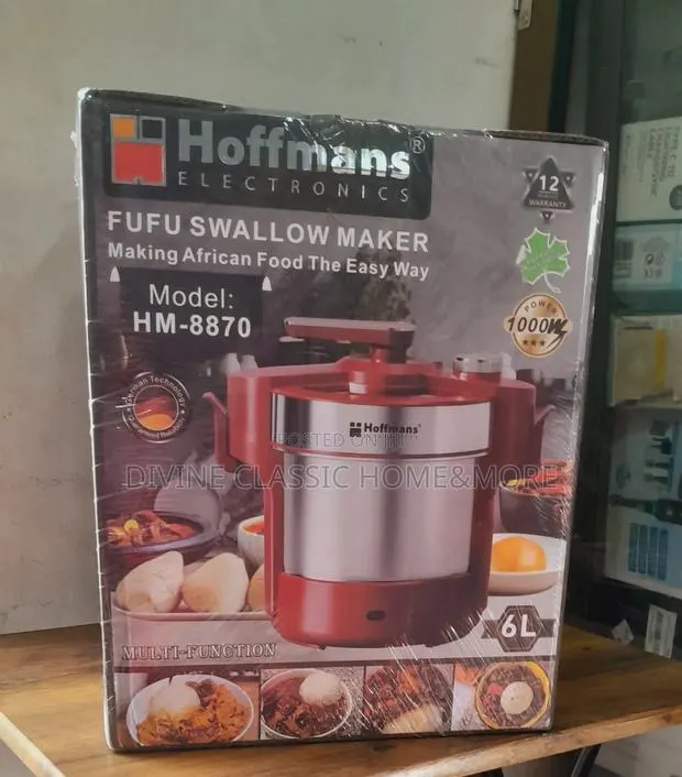 Hoffmans 6lit Swallow/Fufu Maker Machine · Photo 1