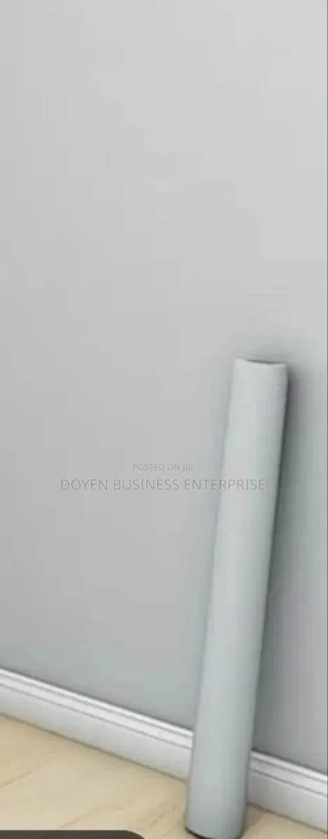 Matte Light Grey Adhesive Stickers · Photo 5