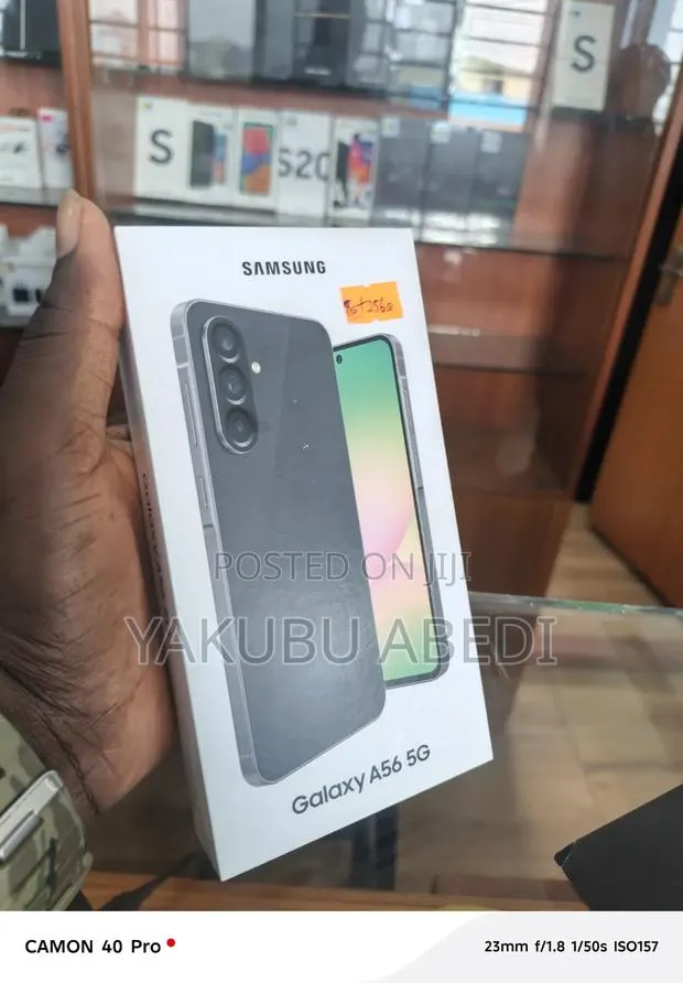 New Samsung Galaxy A56 256 GB Black · Photo 1