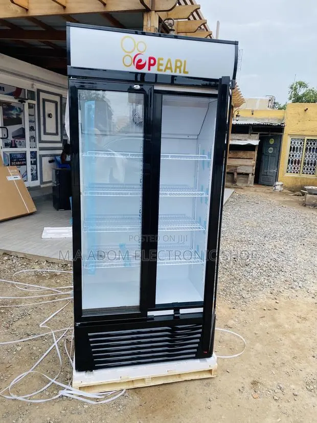 Quality Pearl PVC 622-2b Double Door Display Fridge · Photo 1