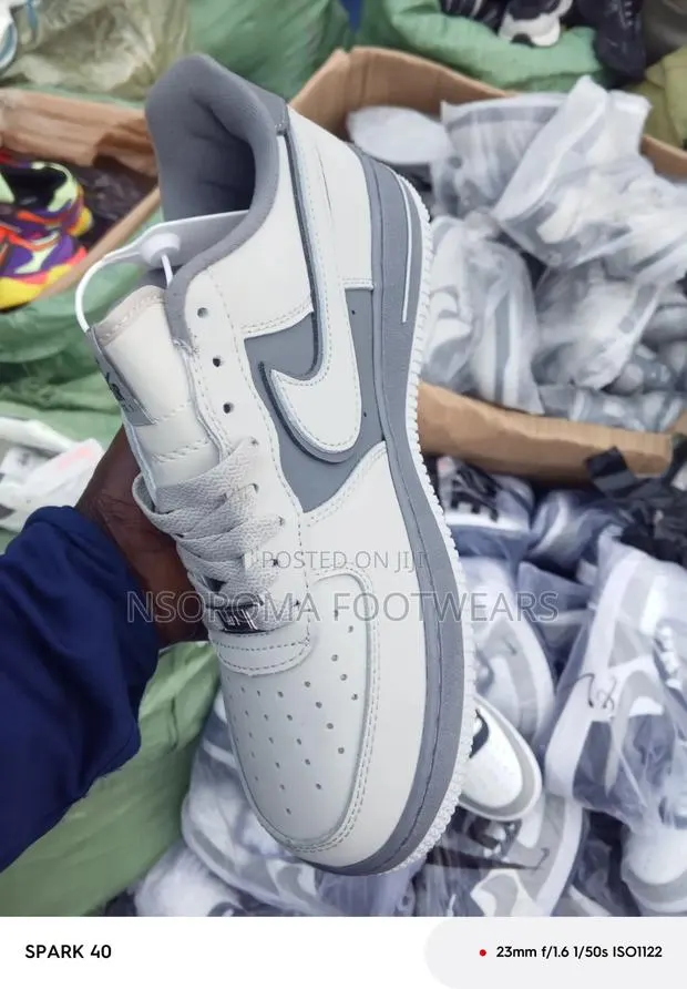 Nike Air Force 1 Dark Grey – Size 38–45 | GH₵270 · Photo 1