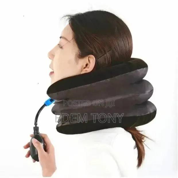 Neck Stretcher: Neck Back Relief- Inflatable Air Cervical Traction · Photo 1