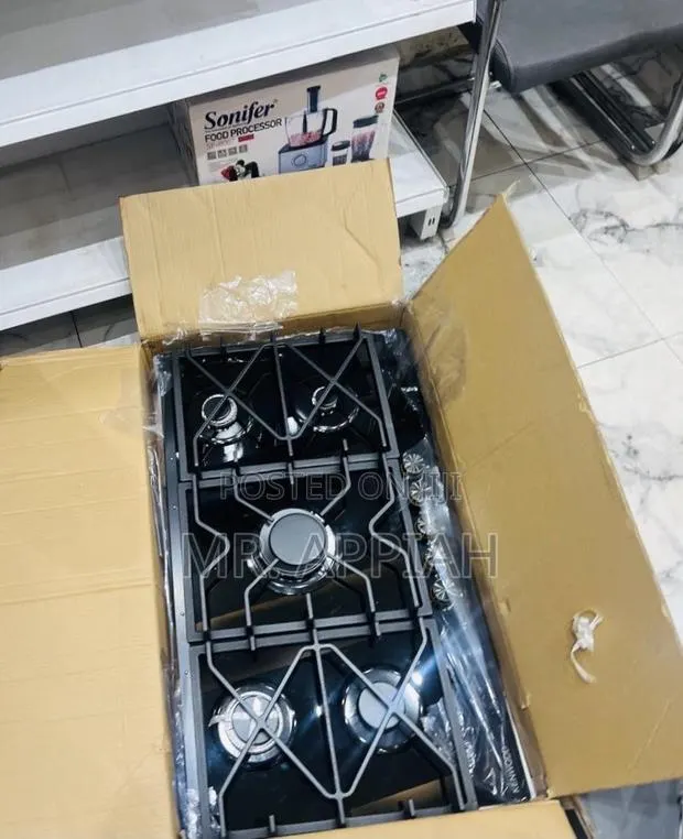 Classic Sleek Kenwood 90cm Tempered Glass 5 Gas Hob · Photo 1
