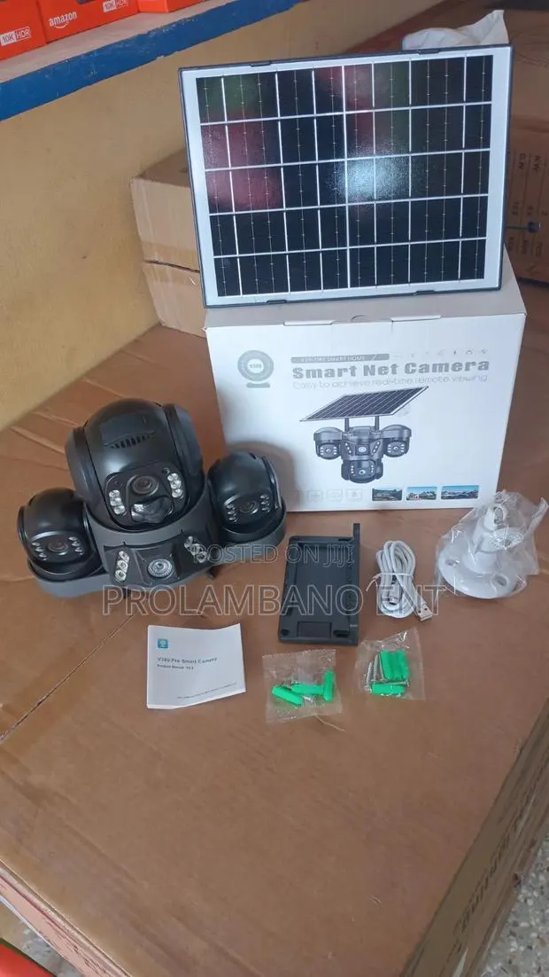 3lens 4G CCTV Solar Camera V380 Pro · Photo 1