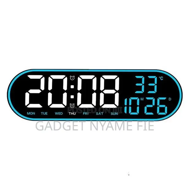 Digital LED Alarm Clock With Remote Control · Photo 1