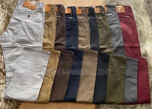 Khaki Trousers (Non Stretch) · Photo 1