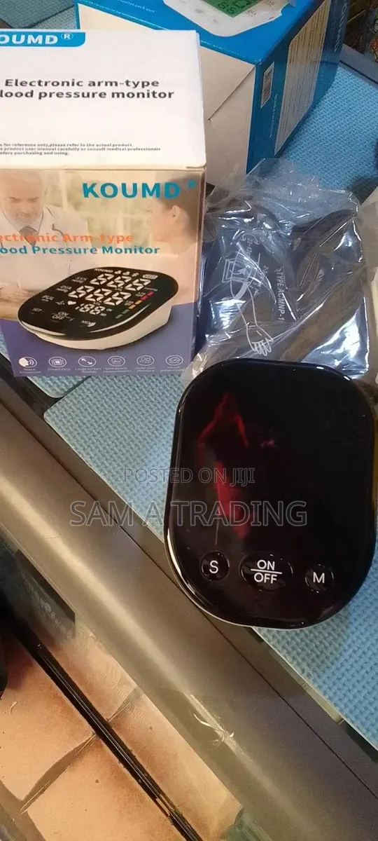Electronic Arm Type Blood Pressure Monitor · Photo 1