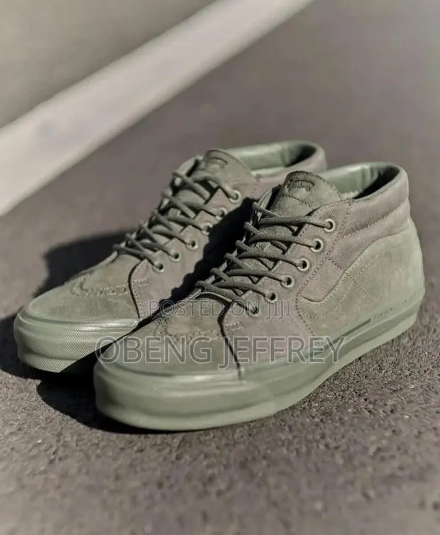 Original Vans SK8-mid Olive Green · Photo 1