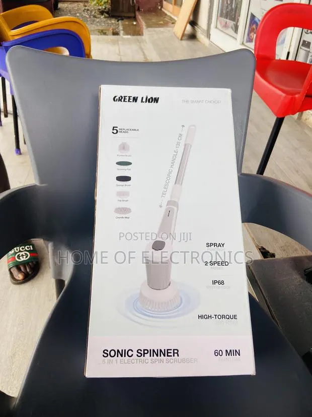 Green Lion Sonic 5 in 1 Spin Scrubber · Photo 1