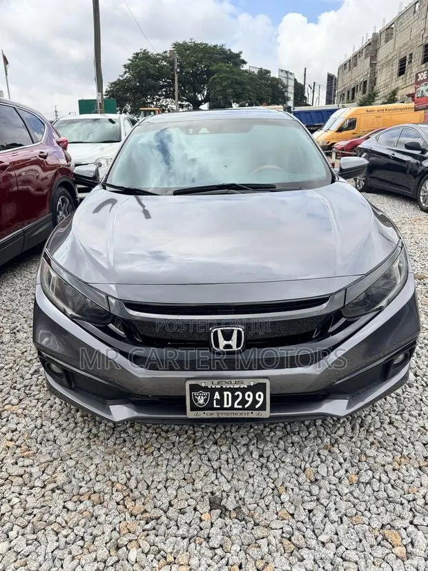 Honda Civic Sport Coupe 2020 Gray · Photo 1