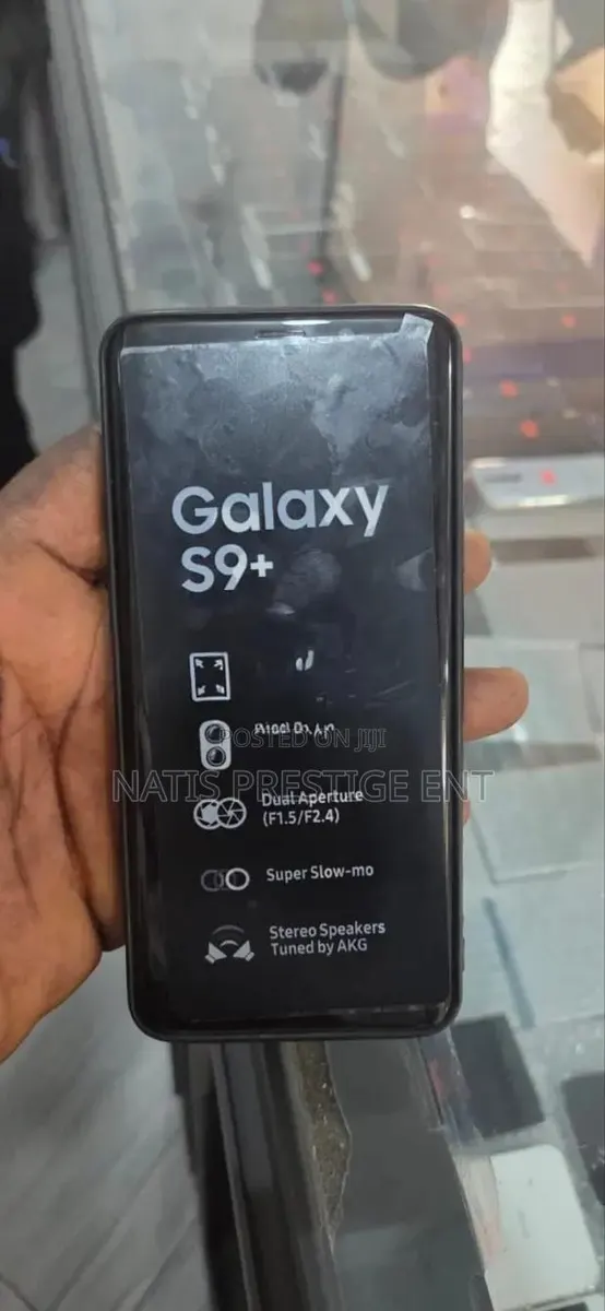 Samsung Galaxy S9 Plus 64 GB Black · Photo 1