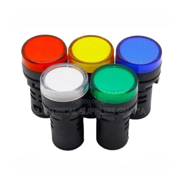 Pilot Lamp Indicator 220vac / 24vdc For Control Panels · Photo 1