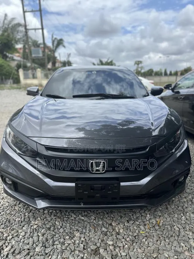 Honda Civic Sport Sedan 2019 Gray · Photo 1