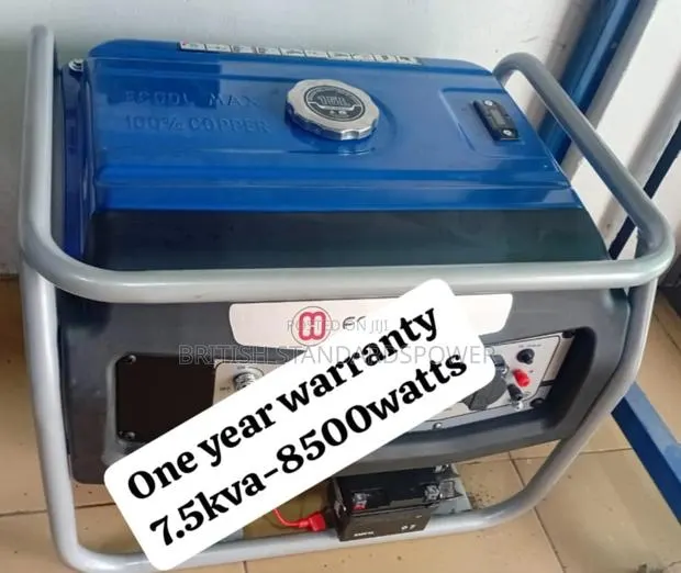 Agile Power 7.5kva Petrol Generator · Photo 1