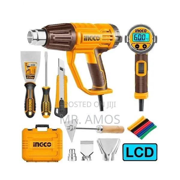 Ingco Industrial Heat Gun With LCD Screen 2000w - Hg · Photo 1