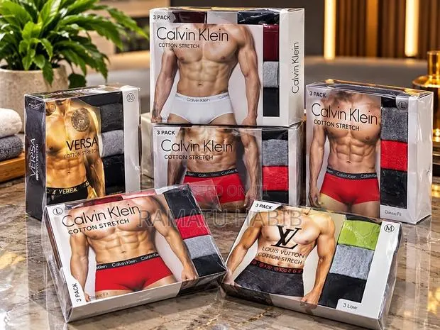 Men Boxers Each Pack Is 70 Cedis · Photo 1