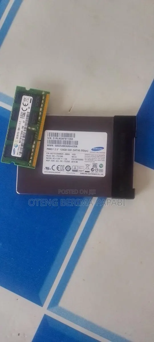 128 SSD Plus 8gig Ddr3 Ram · Photo 1