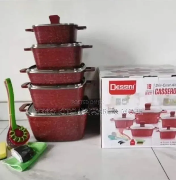 10pcs Die Cast Casserole Cookware · Photo 1
