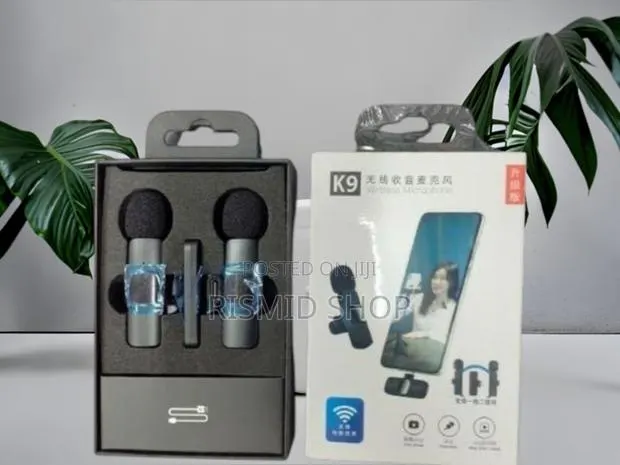 K9 2-in-1 Portable Wireless Microphone for Smartphones · Photo 1