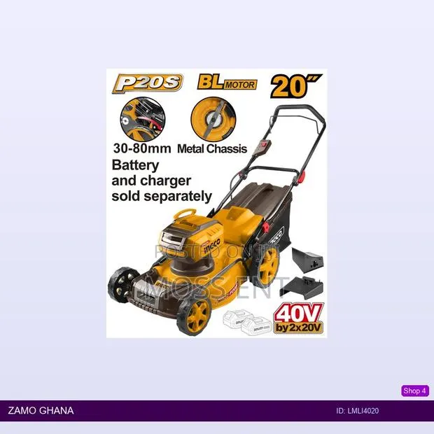 Cordless Lawn - Lmli4020 · Photo 1