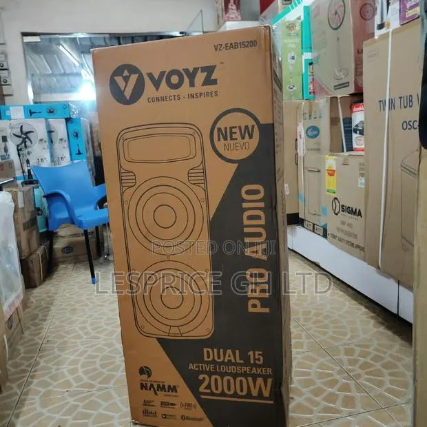 Deal of the Moment on Our Terrific 2000W Voyz Bluetooth Speaker · Photo 1