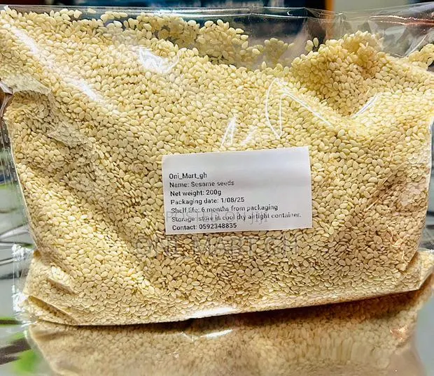 Raw/ Roasted Sesame Seeds · Photo 1