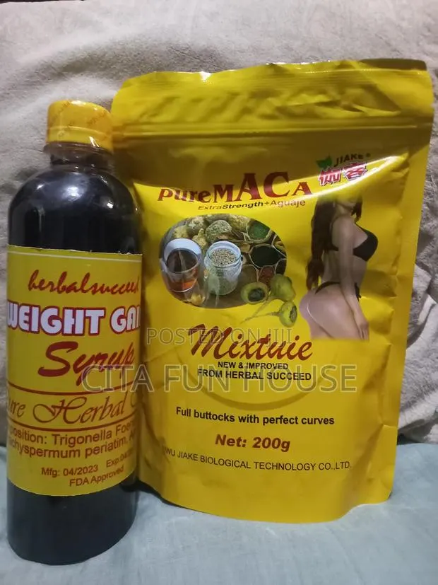 Pure Maca + Aguaje With Weight Gain Syrup (Buttocks /Curve) · Photo 1