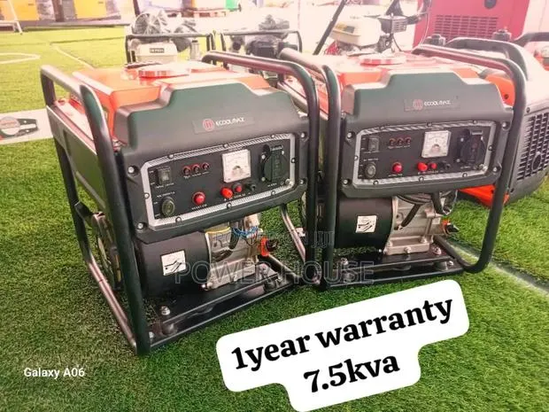 Silver Bravo Ecoolmax Petrol Generator Inverter 7.5kva · Photo 1