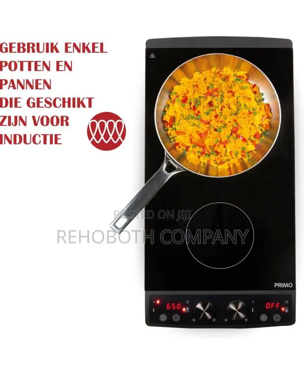 Primo Pr304ikp Freestanding - Electric Hob 2 Pits - 2900w - Black · Photo 1