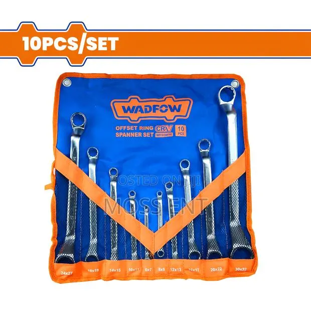 10 PCS Offset Ring Spanner Set - Wfs5m10 · Photo 1