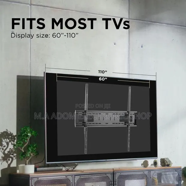 Tv Bracket for Led Tv Samsung Lg Sony Nasco Skyworth 60”-100 · Photo 1