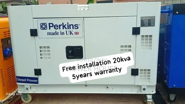 Keep Your Business Running – Perkins 20kva Diesel Generator Available · Photo 1