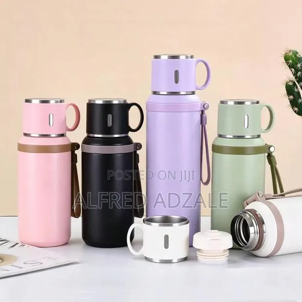 Premium Stainless Steel Insulated Thermos Cup 1000ml · Photo 1