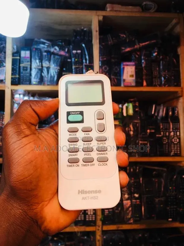 Effortless Cooling: Brand New Hisense AC Remote · Photo 1