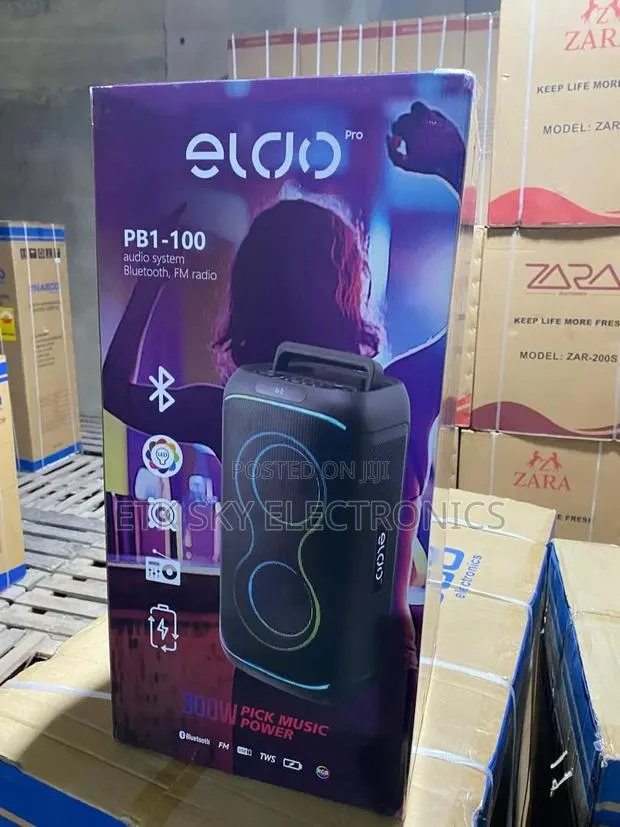 Pb1-100 Eldo 300w Rechargeable Wireless Partybox Speaker · Photo 1