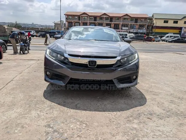 Honda Civic LX Sedan 2018 Gray · Photo 1