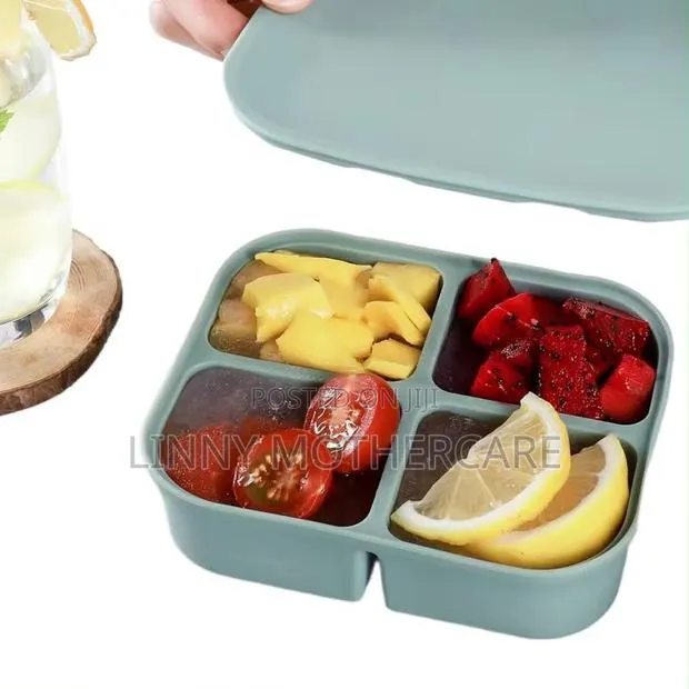 Bpa-Free Silicone Storage Bowl With Lid · Photo 1